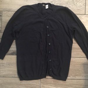 Sale 3 for $20 Navy button down light sweater